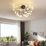 Vintage Industrial Ceiling Light Living room Kitchen Dining room Glass Flush