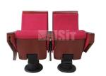 Ergonomic Design Church Theatre Seating , Theatre Seating Chairs Wooden Outer
