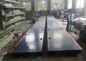 Quality 3*15m 120 Ton Electronic Lorry Weighbridge Anti Corrosion Painting Easy Assembly wholesale