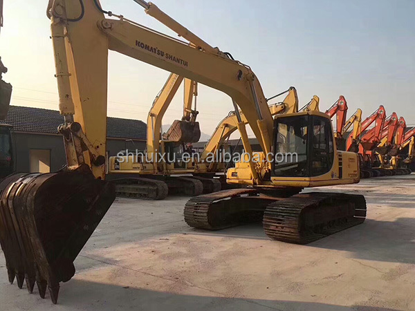 Komatsu Used Komatsu PC220-6 crawler excavator perfect performance with good quality PC220 Komatsu Excavator