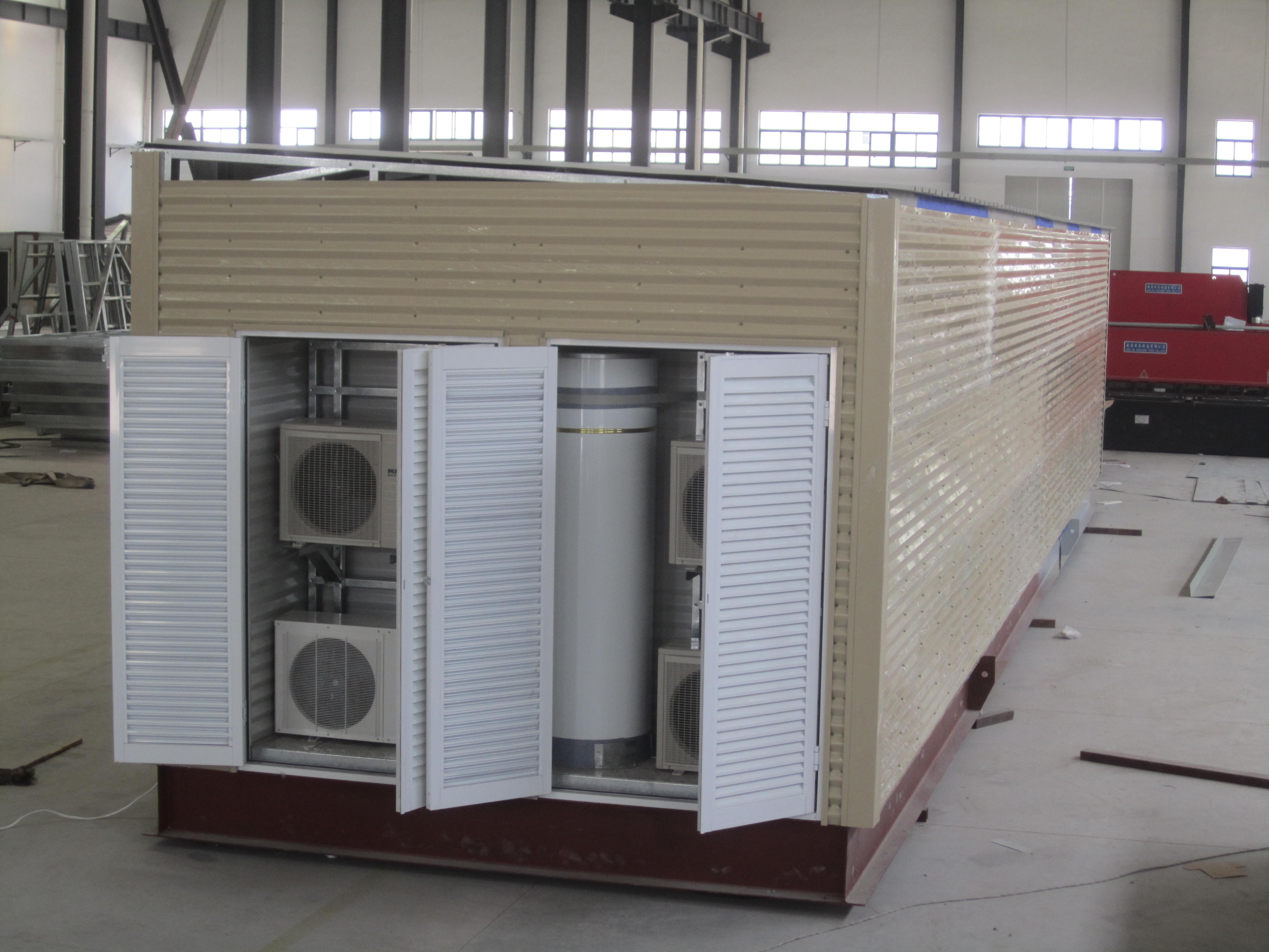 Light Steel Modern Modular Homes Easy And Quick Installation House Yellow Motor Homes