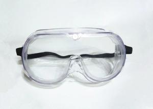 Quality Chemical Facilities Anti Fog Safety Eye Protection Goggles PVC / PC Material wholesale