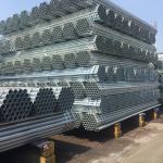 Galvanized Steel round pipe for Low Pressure Liquied Equipment Galvanized Round