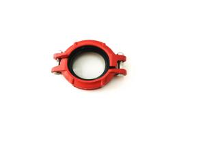 Quality 2&quot; 300PSI Flanged Ductile Iron Pipe Fittings Stainless Steel Grooved Pipe Coupling wholesale