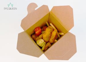 Quality Eco - Friendly Disposable Lunch Boxes Hot Food To Go Containers For Fast Food wholesale