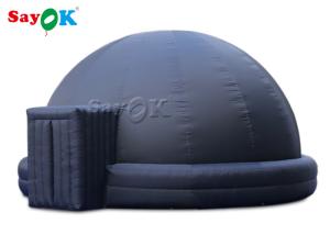 Quality Mobile 360 Digital Inflatable Planetarium Dome Easy To Setup Black Color wholesale