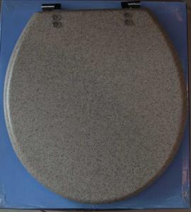 Quality granite polyresin toilet seat,18'european size wholesale
