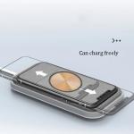 Adjustable 110-205KHz 8mm Qi 15W Mobile Phone Charger Pad
