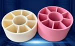 Abs Injection Plastic 173mm Wheel Type Core For Lithium Battery Film Winding