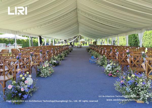 New Party Tent 12x42m White Color Aluminum Tent For Outdoor Wedding Events
