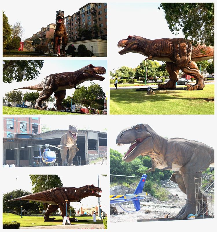 Cartoon Character Animated Mechanical Dinosaur