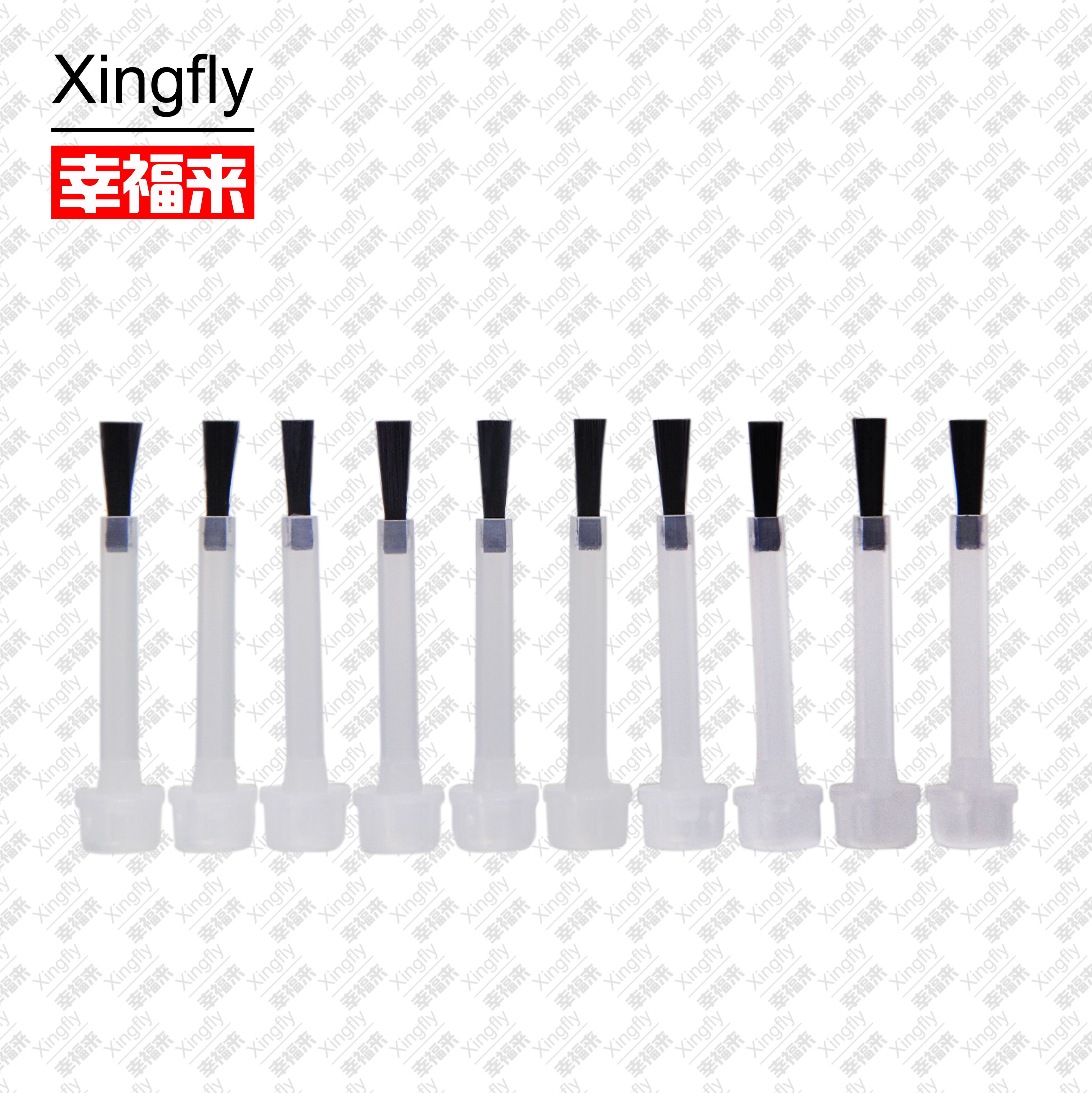 Plastic Nail Polish Brush Gel Polish Paintbrush Makeup Dupont