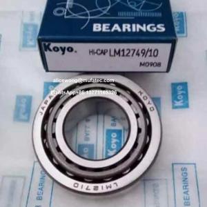 Quality Automotive Differential Bearings LM12749/10 Taper Roller Bearings 22.098x45.212x15.494/16.51mm wholesale