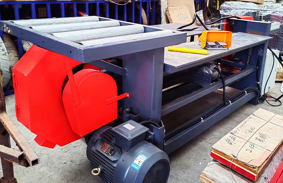 Machine Dismantler Pallet/Pallet Dismantler for Sale, Horizontal Band Sawmill for pallet cutting