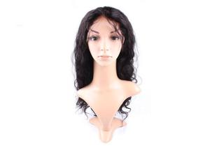 Quality 30&quot; 32&quot; 38&quot; Curly Human Hair Lace Front Wigs , Peruvian Lace Front Wigs Human Hair wholesale