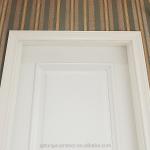 86cm Width White Solid Wood Shaker Interior Doors PU Painting For Church