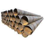 Q235 Q345 SSAW Spiral Welded Carbon Steel Pipes 6.0mm To 26mm Thick