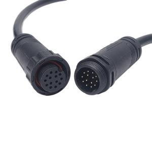 Quality 14 Pin Contact M20 Waterproof Cable Assemblies For Logistic Device wholesale