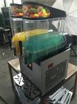 Stainless Steel Frozen Drink Slush Machine / Frozen Beverage Dispensers Double