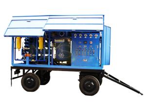 Quality 110KV Substation Transformer Oil Regeneration Machine Two Stage Vacuum Pumps wholesale