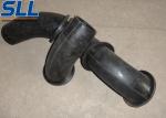Concrete spraying shotcrete machine accessories rubber elbow for connect convery