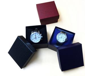 Quality watch box gift box paper box pillow watch display wholesale