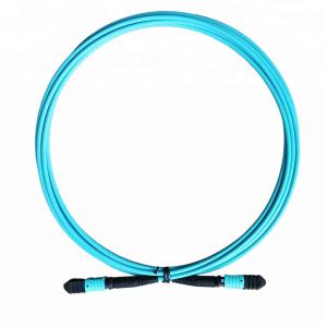 Quality 12 Fibers Female MPO Fiber Optic Patch Cord Pigtail Cable 0.9mm 2.0mm 3.0mm wholesale
