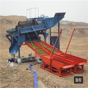 Quality 400tph gold mining washing equipment big scale trommel gold processing plant machine wholesale