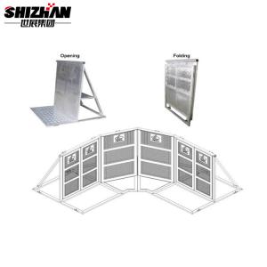 Quality Easy Assemble Aluminum Concert Crowd Control Barriers Outdoor Show wholesale