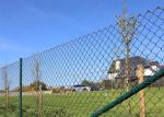 4mm Black PVC Diamond Wire Fence 5ft 6ft Tall