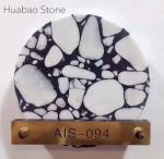 Low water Absorption Flamed Terrazzo Tiles 600x600mm 300x600mm used indoor