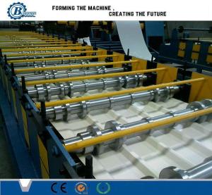 Quality Customized Roll Forming Line For Steel Roof Panel 8 - 25 / min 18 Stations wholesale