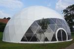 Waterproof Eco Military Trade Show Large Dome Tent 30m Diameter