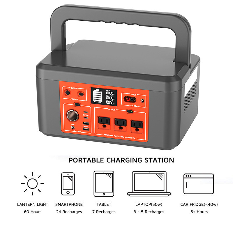 UPS Home Office Uninterruptible Power Supply 220V Energy Storage Backup Power Supply 500W