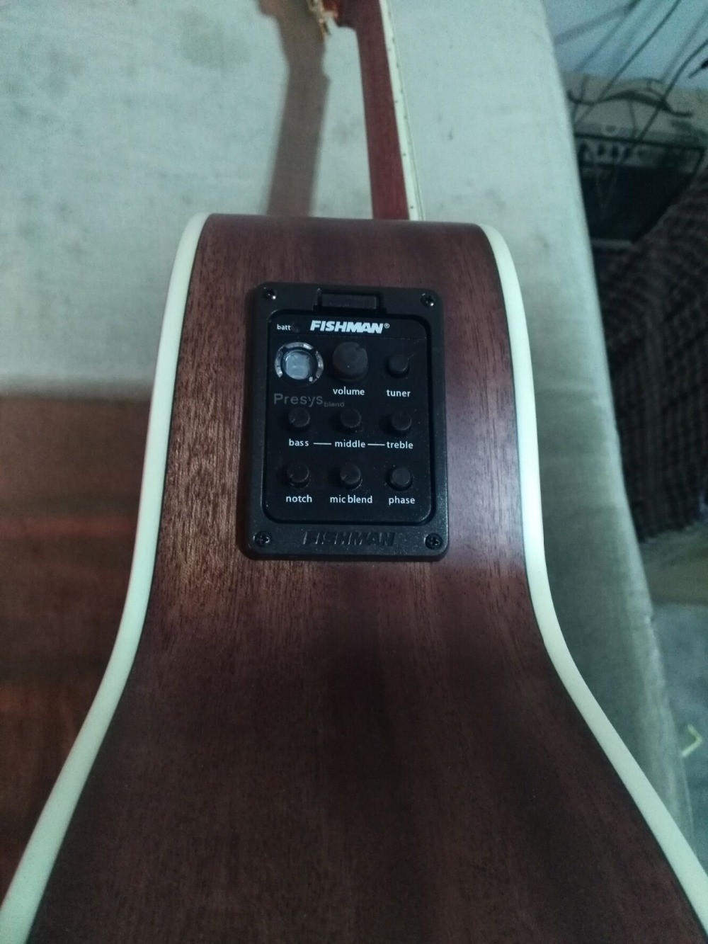 43" Jumbo satin finishing acoustic guitar hand made mahogany wood color acoustic guitar