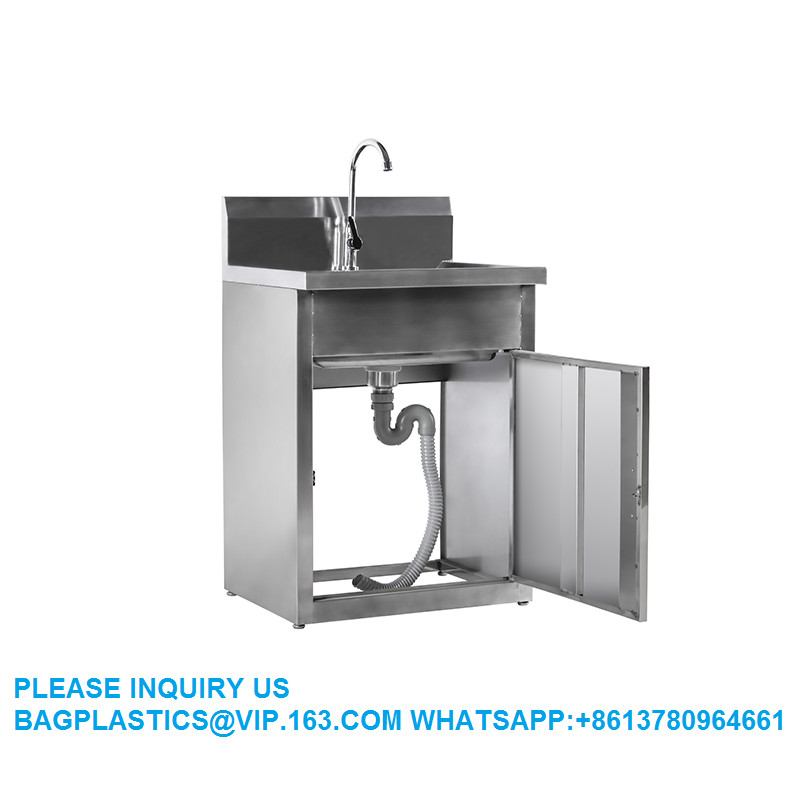 Lab Furniture Supplies Factory Customized Stainless Steel Metal Cabinet With Hook
