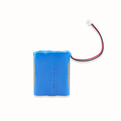2000mA 12 Volt 18650 Liion Battery Pack For Miner Lamp