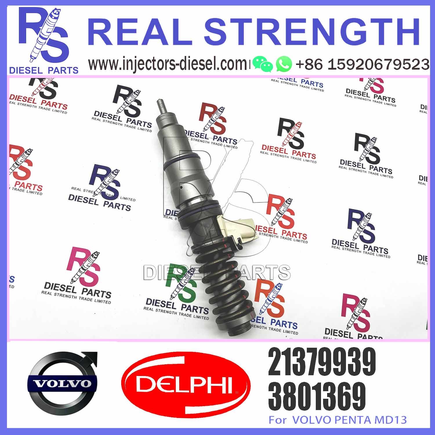 High Quality Diesel Engine Fuel Injector BEBE4D27002 21379939 For Vo lvo