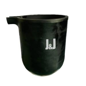 Quality 150kg Capacity Melting Crucible For Aluminum Casting Temperature Resistance wholesale