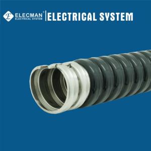 Quality Black PVC Coated Galvanised Steel Flexible Conduit Electrical Metal Hose wholesale