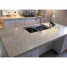 Buy cheap Professional Quartz Prefab Kitchen Countertops , Quartz Bathroom Worktops from wholesalers