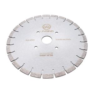 Quality Long Lifespan Stone Processing Tools Diamond Saw Blade for High Speed Granite Cutting wholesale