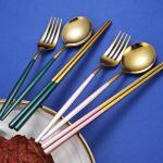 Custom 304 Stainless Steel Cutlery Set Luxurious For Kitchen