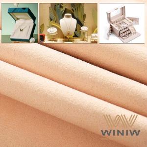 Quality Scratch Resistant Suede Microfiber Vegan Leather for jewelry box wholesale