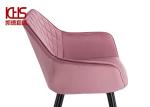 Anticorrosion Fabric Dining Room Chairs Modern Scandinavian Furniture Upholstere