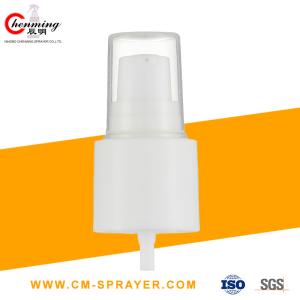 Quality 20/400 24/410 18-415 white treatment pump top for essential oils wholesale