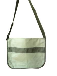 Quality 90g classic grey and black strap round coner non woven carry bag wholesale