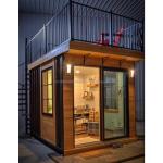 Wall 50mm Wave Sandwich Panel Hotel Pop-up Container Coffee Restaurant Bar Cafe