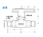 QD Instrument Ball Electric Control Valve High Pressure For CHNV Hydraulic
