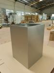 Custom Stainless Steel Rectangular Garden Planter Extra Large Metal Flower Pot